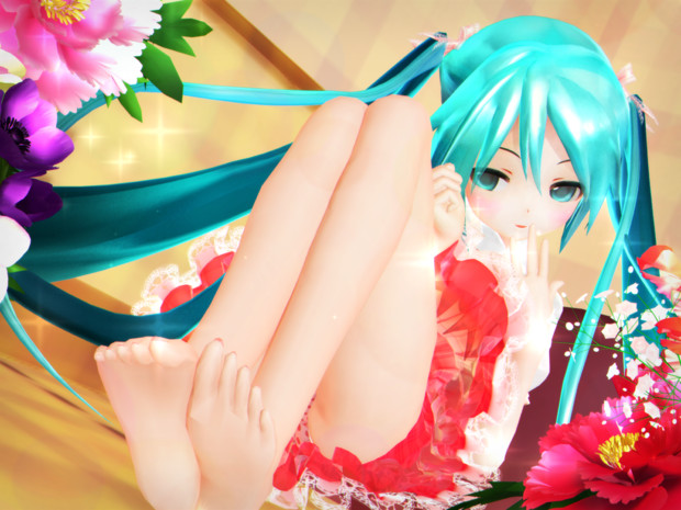 【あっぴぃ萌えリンク】キュートな おみあしさん…♡