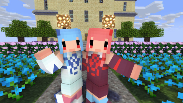 琴葉姉妹マイクラスキン公開