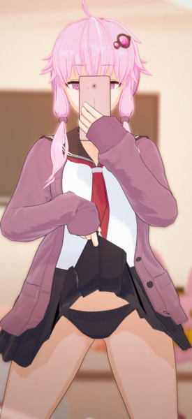 自撮り　女装　結月クン