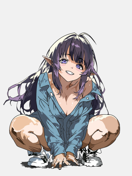 エルフの少女