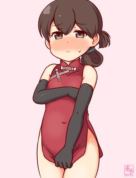 わんどろチャイナドレスの春日丸