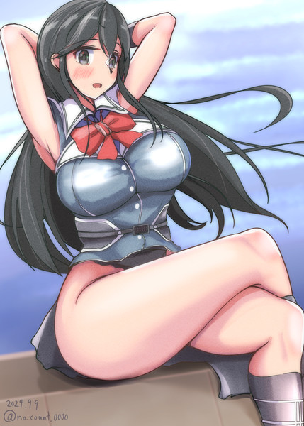 ノースリーブな筑摩