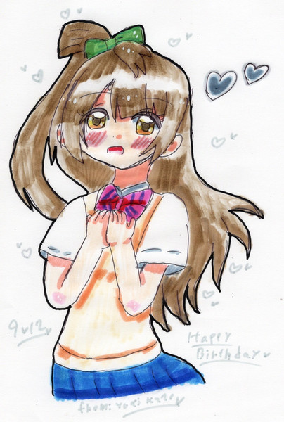 ことりちゃんおめでとう！