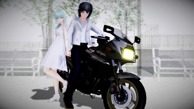 【MMD】SPS式ユーニス　どら式MEIKO　GPz900R