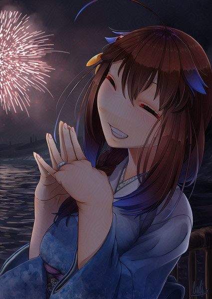 「　　　」