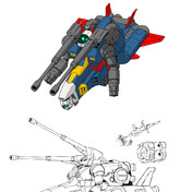さくさくさん専用　2 ROBOT魂 ＜SIDE MS＞ MS-06R-2 ジョニー・ライデン専用高機動型