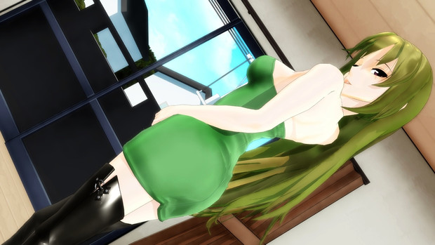 脈絡もない玲霞さんみつけた！麗しき背中の美！582！【Fate/MMD】