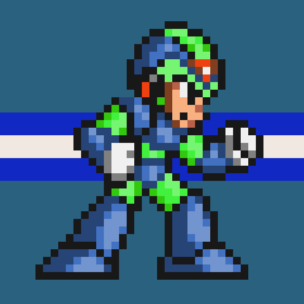 ドット絵「エックスTYPE-XV」NBG SFC 93