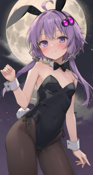 中秋の名月なので月ウサギなゆかりさん！