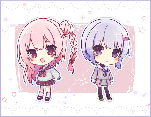 ろさちゃんとゆかり雫
