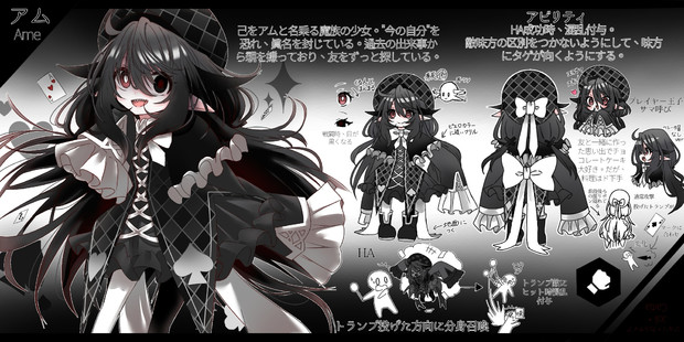 【アタッカー】魔族の少女　アム