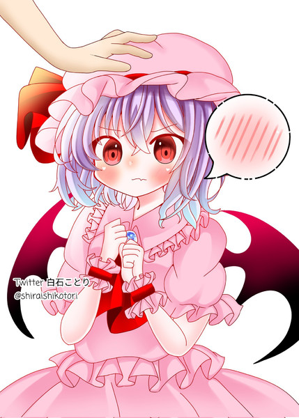 レミリアお嬢様なでなでしてみた！