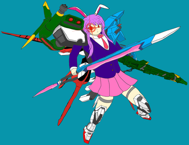 うどんげ×パーフェクトストライク