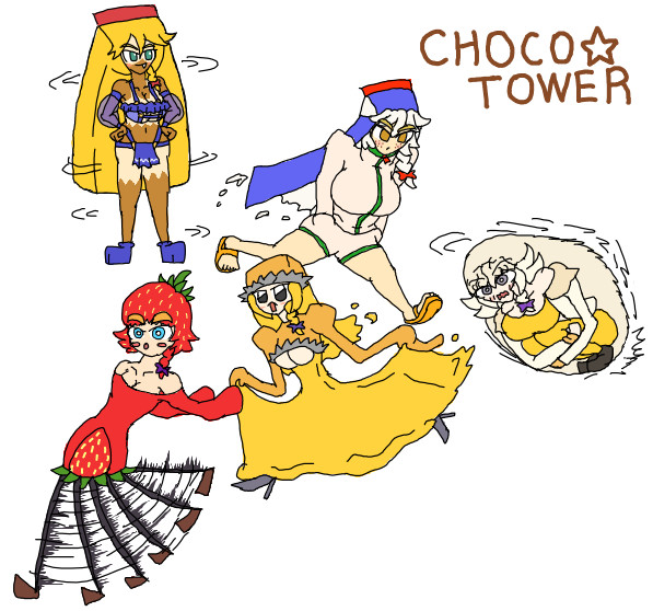 CHOCO☆ TOWER　TOPPIN GALS