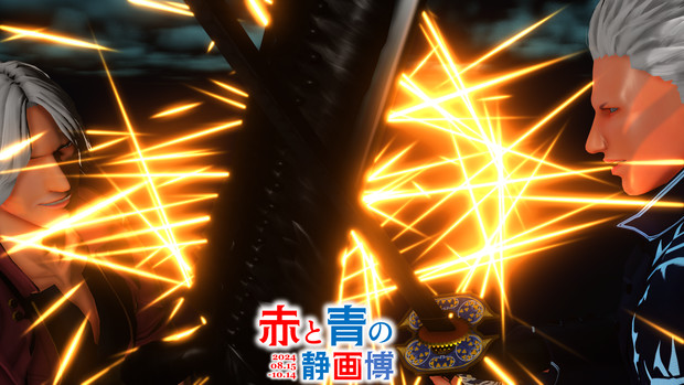 【赤と青の静画博】いつもの兄弟喧嘩
