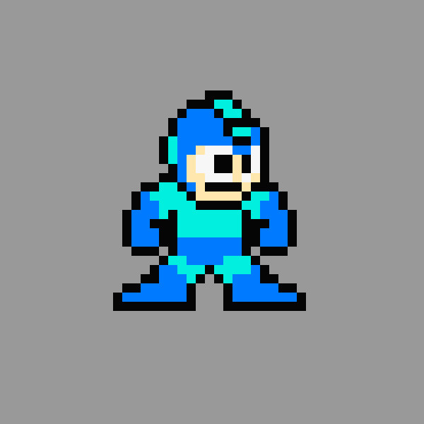 ドット絵「ロックマンGR87」S FC