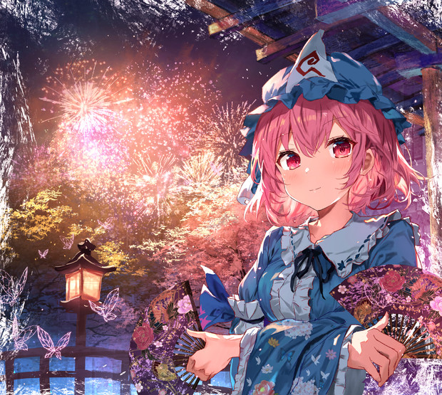 「夜空に咲かせ、大輪の桜」