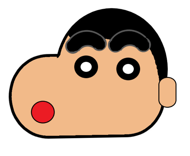 手書きでクレしんを描いたゾ