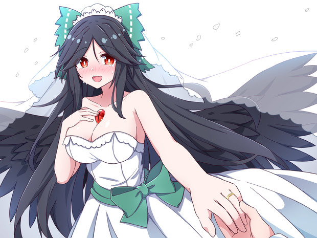 ウェディングドレスおくうちゃ