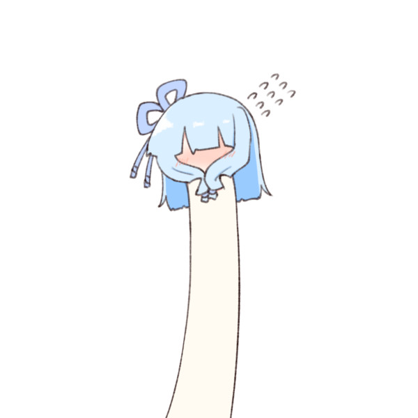 顔隠しあおいちゃん