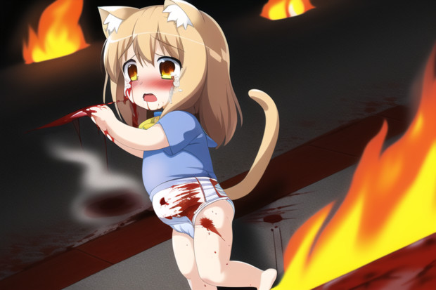 おたちゅけええぇぇぇ…だれかおたちゅけくだちゃいニャアアァァン……