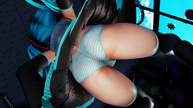 ミクちゃんの運動⑦