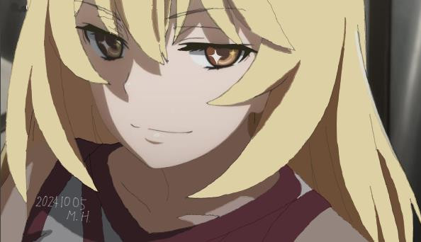 【月1定例とあるシリーズ】みさきち（アニメ公式キャラ紹介ページスクショ）2024.10.7投稿
