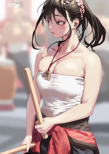 太鼓のお姉さんがすごかった