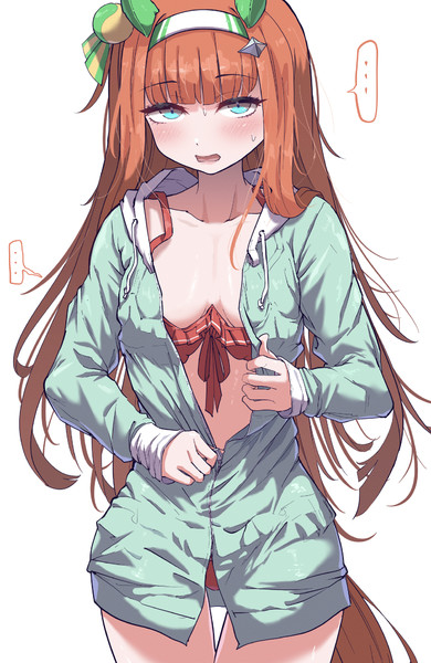 ダスカ水着を着たスズカ