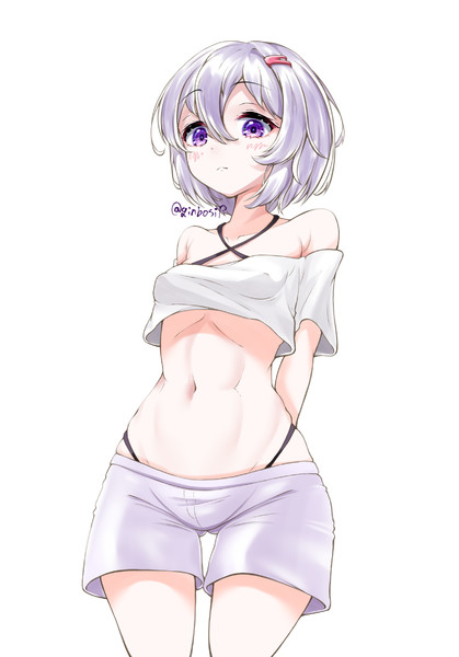 ゆかり雫ちゃんのおへそ