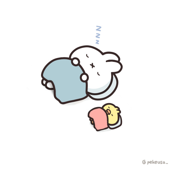 熟睡の日だよ