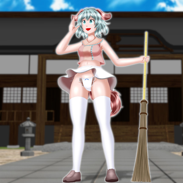 [東方] 2013年の幽谷響子をリメイク [APNG]