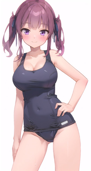 秋雨前線スク水な花梨先輩！