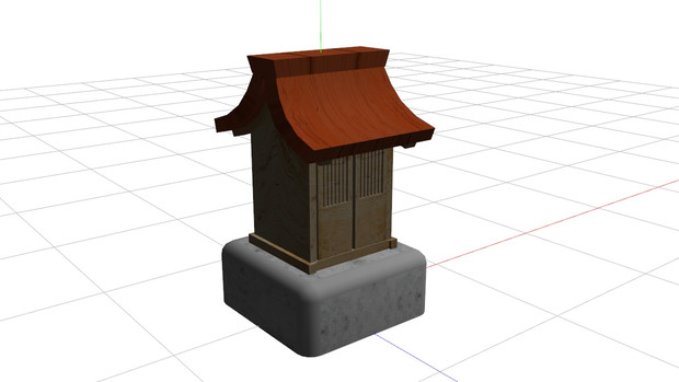 祠【MMDアクセサリ配布】