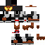 【64x64】Minecraft　仮面ライダーガヴ　チョコダンフォーム