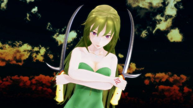 隠の王に出そうな玲霞さん10【Fate/MMD】