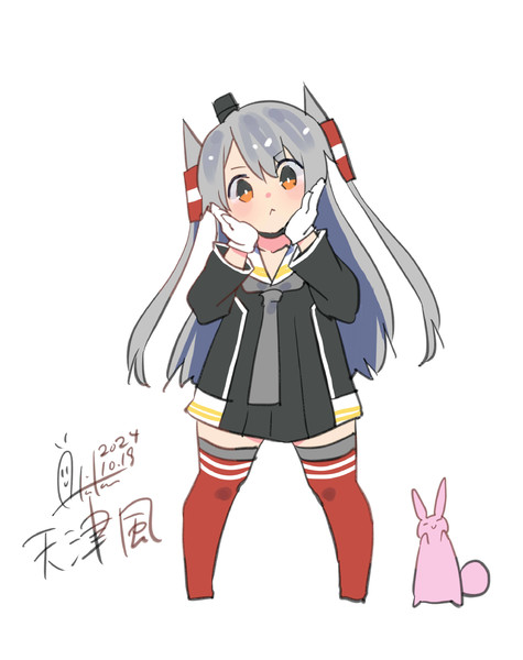 天津風『あたし、天津風の出番ね！』