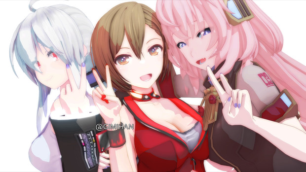 みんなでピース！