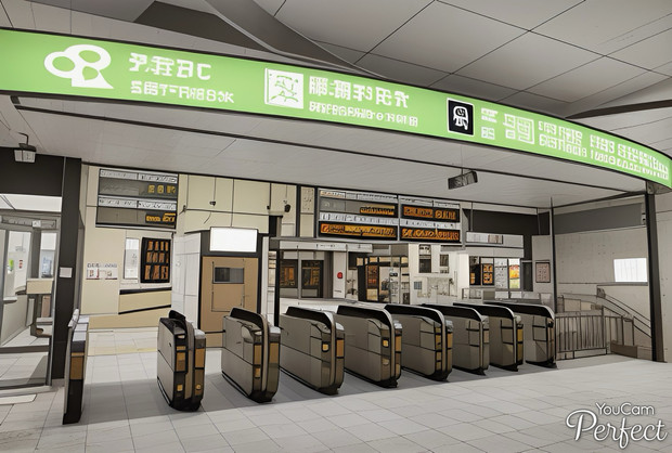 JR小山駅の改札口