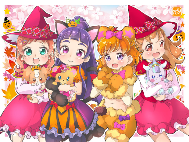 【プリキュア】一緒にハッピーハロウィン!!!