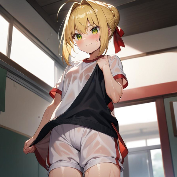 汗だくネロちゃま