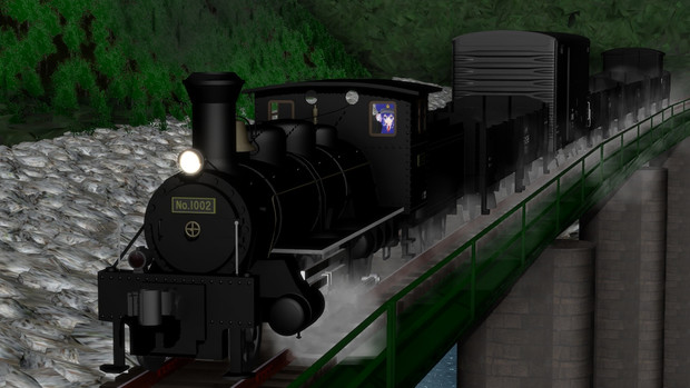 【モデル配布】北海道の古典機【MMD鉄道】