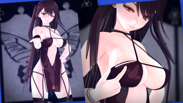 【MMD】ずいずい瑞鶴（アズールレーン）
