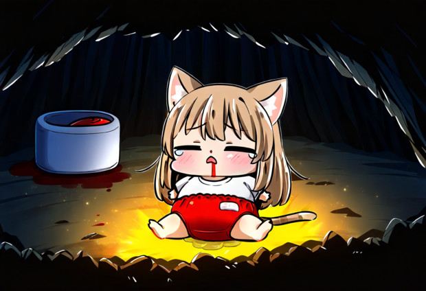おまんちょしゃんおまんちょしゃん！しっかりしてくだちゃいニャン！　ブルハンにおまんちょをやられる