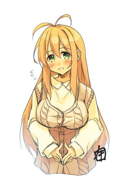 秋服っぽいマキちゃん