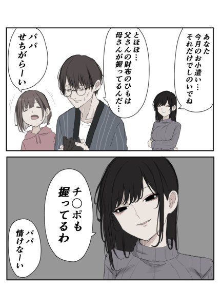 全てを握られている父