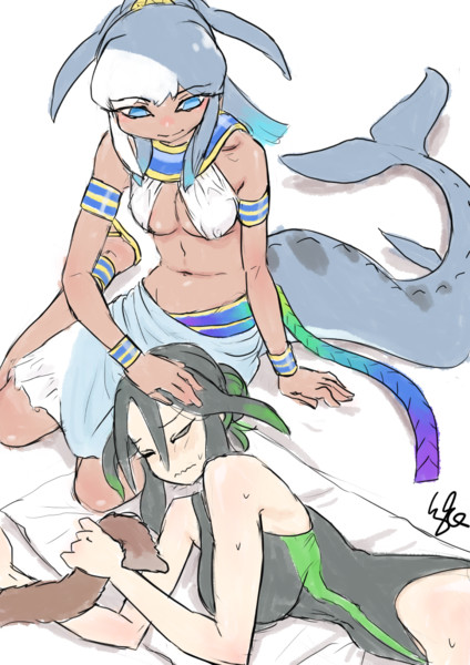 膝枕なでなでrkgk