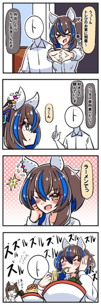 愛バがお泊りに来る話し　その12