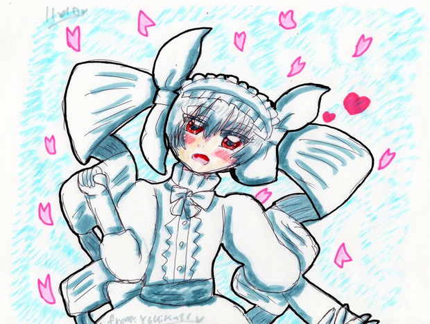 桜と二刃ちゃんと