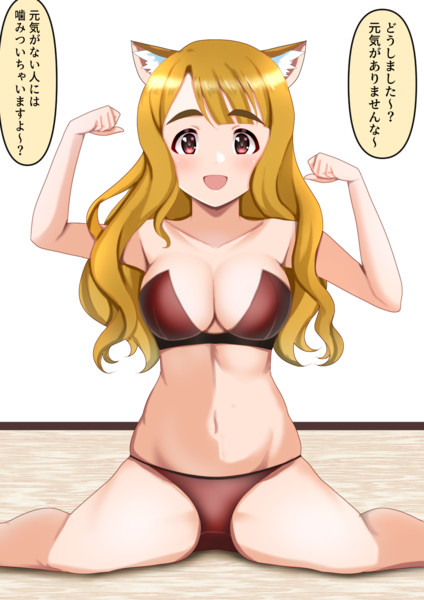 にゃんにゃんしてる宮尾美也さん